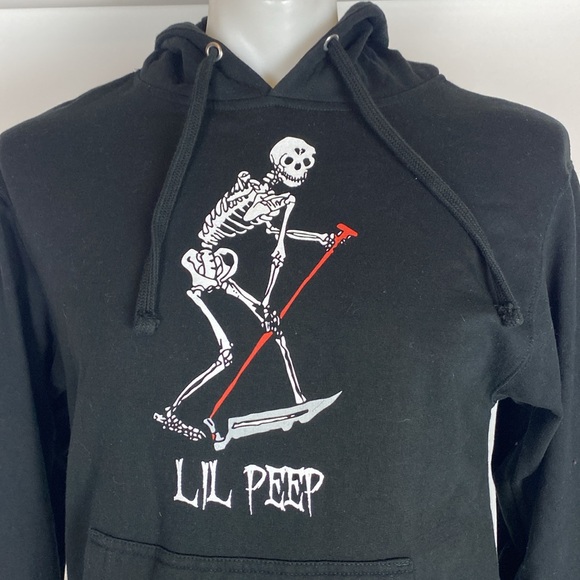 Original Lil Peep Schemaposse Hoodie Sweatshirt Size Small Official Rare - Picture 2 of 12